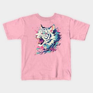 white tiger Kids T-Shirt